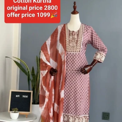 R7 E16 Cotton Kurtha