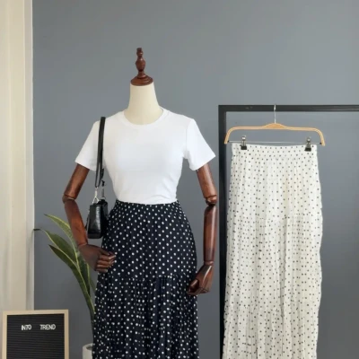 228  PRINTED LONG SKIRT