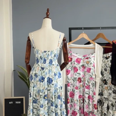 225 OUTER FLORAL DRESS SET