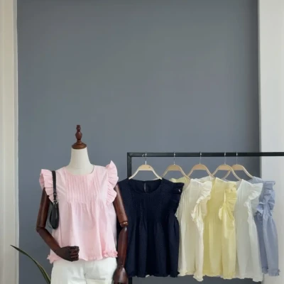 R5 206 NEW ARRIVALS RUFFLE SLEE...
