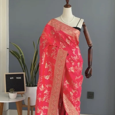 E31 R4 BANARASI HANDWEAVED SLIK...