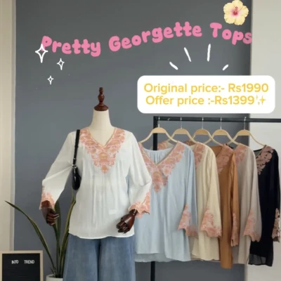 113 GEORGETTE TOP