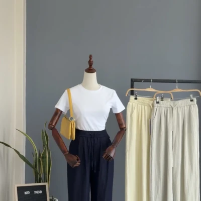 R9 129 LINEN PANT(6081)