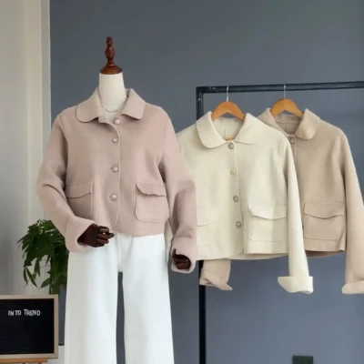 WOOLEN BLEND CARDGAIN