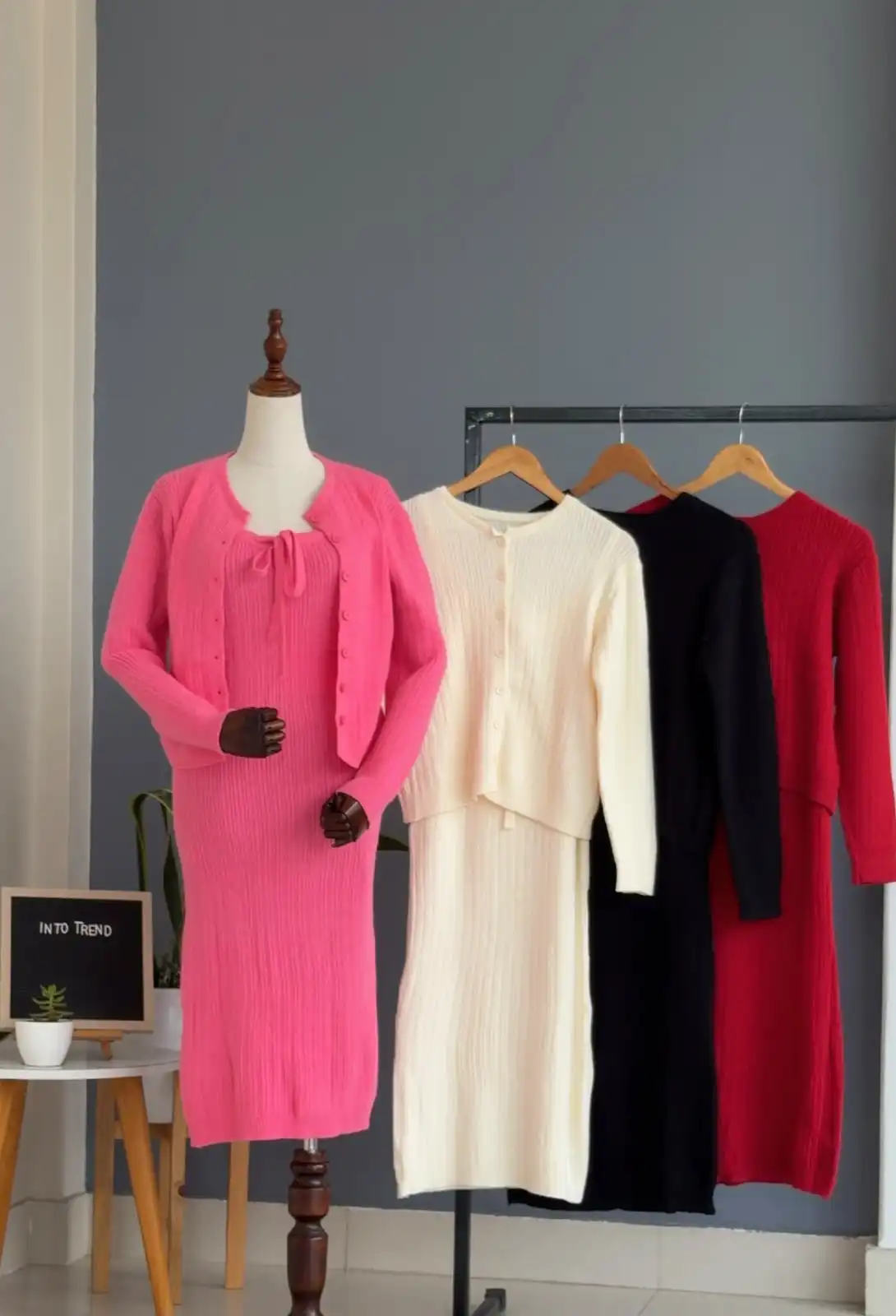 Product image of ADJUSTABLE STRIP DRESS