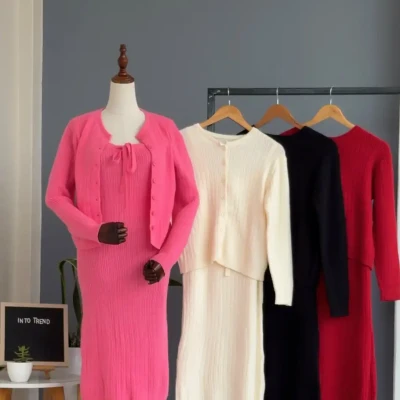 ADJUSTABLE STRIP DRESS
