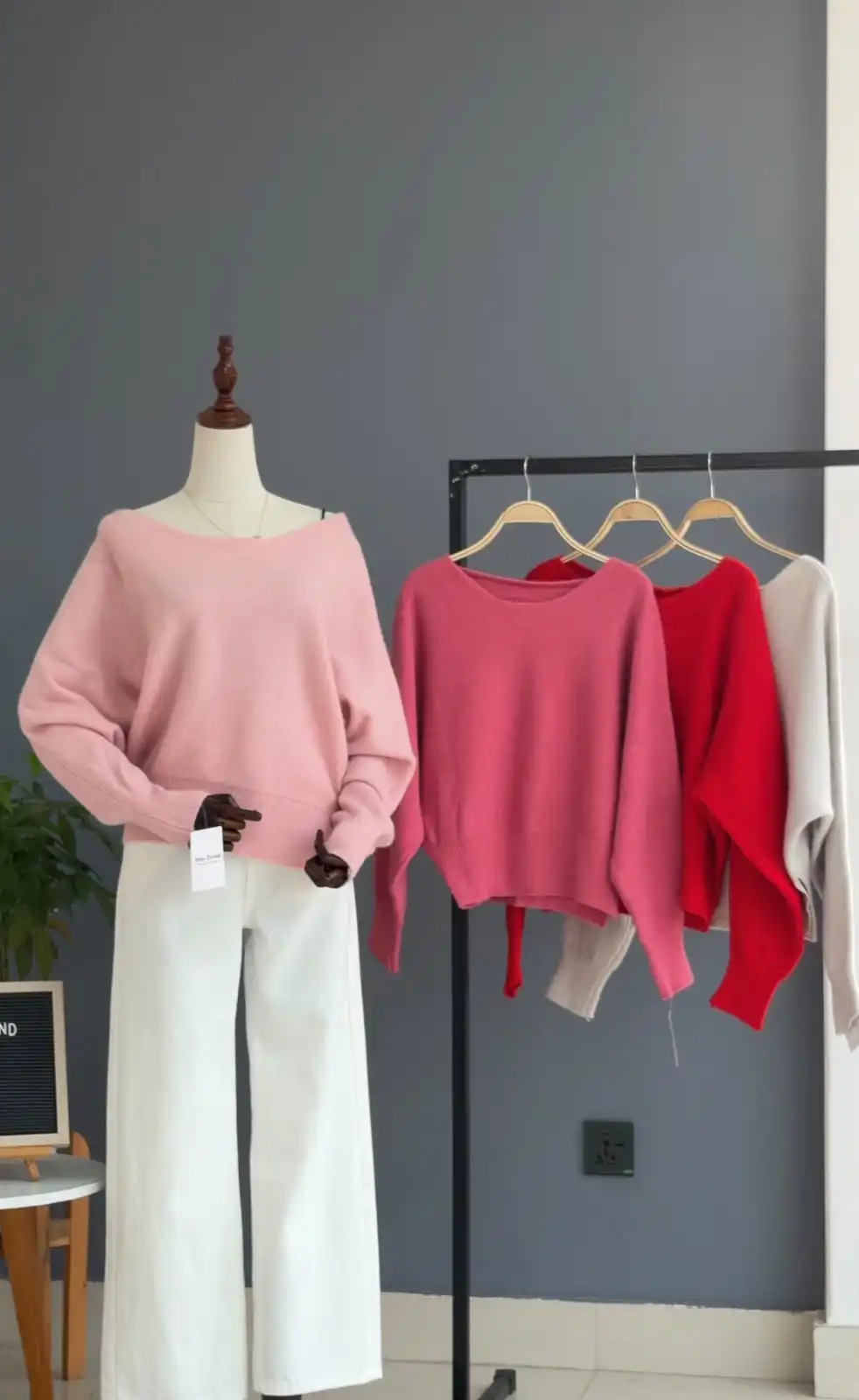 Product image of BUTTERFLY WOOLEN TOP