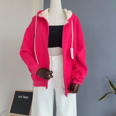HODDIE WITH FULL ZIP