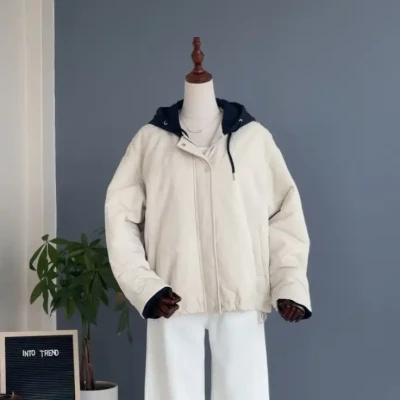 PUFFER HOODIED JACKET