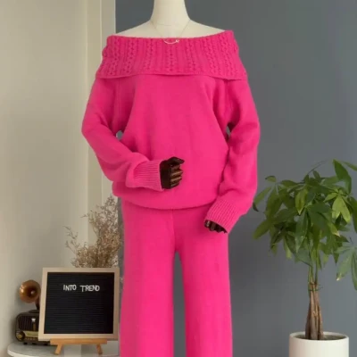 DROP SHOULDER 2 PIECE SET