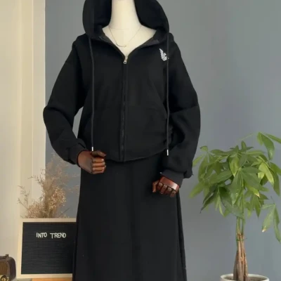 HODDIE SKIRT SET