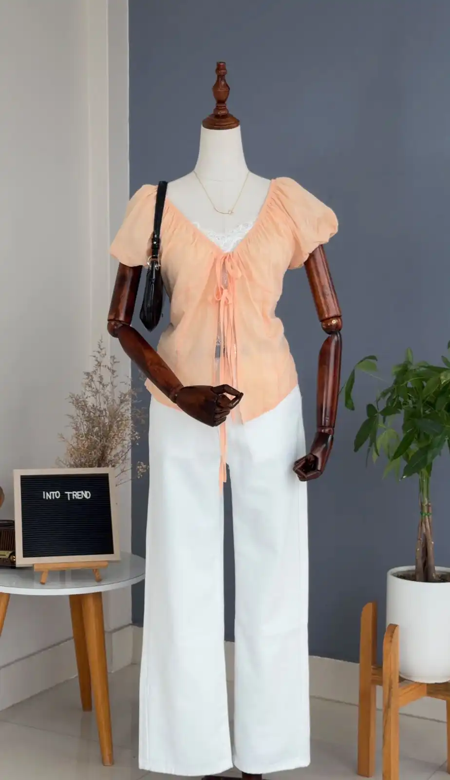 Product image of NET CAMI ATTACHED TOP