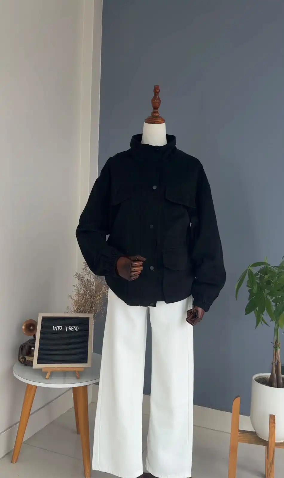 Product image of SAWAR AND COTTON BLEND JACKET