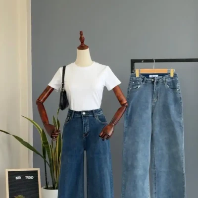 R6 149 STRAIGHT JEANS PANT (100...