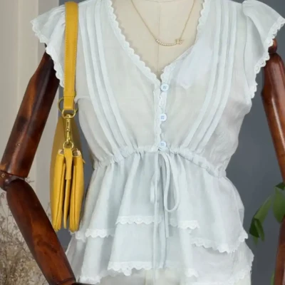 Cute Fairy Peplum Top
