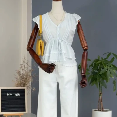 Cute Fairy Peplum Top