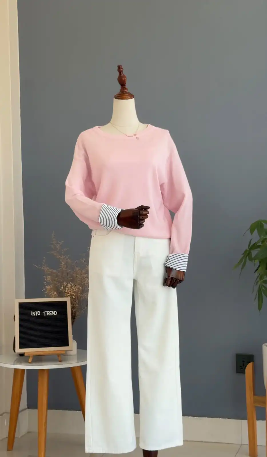 Product image of FOLD SHIRT O NECK SWEATER