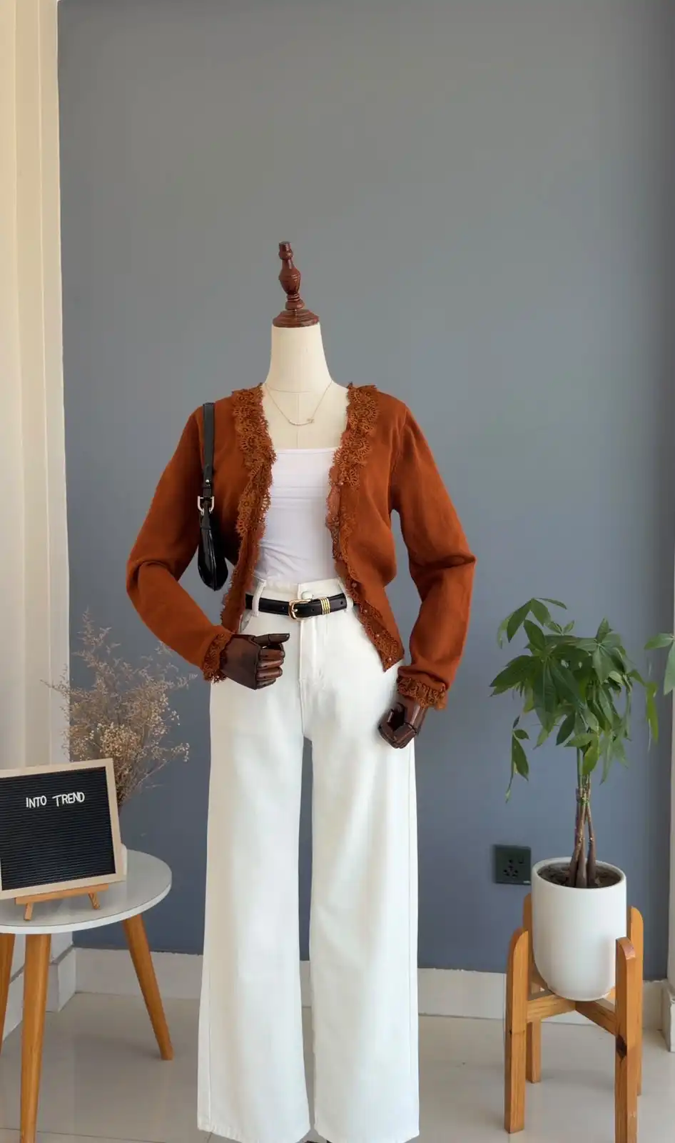 Product image of LACE CARDIGAN