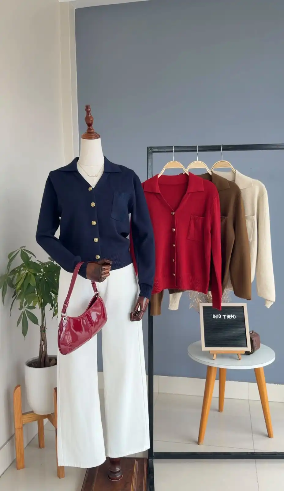 Product image of SHIRT STYLE CARDIGAN