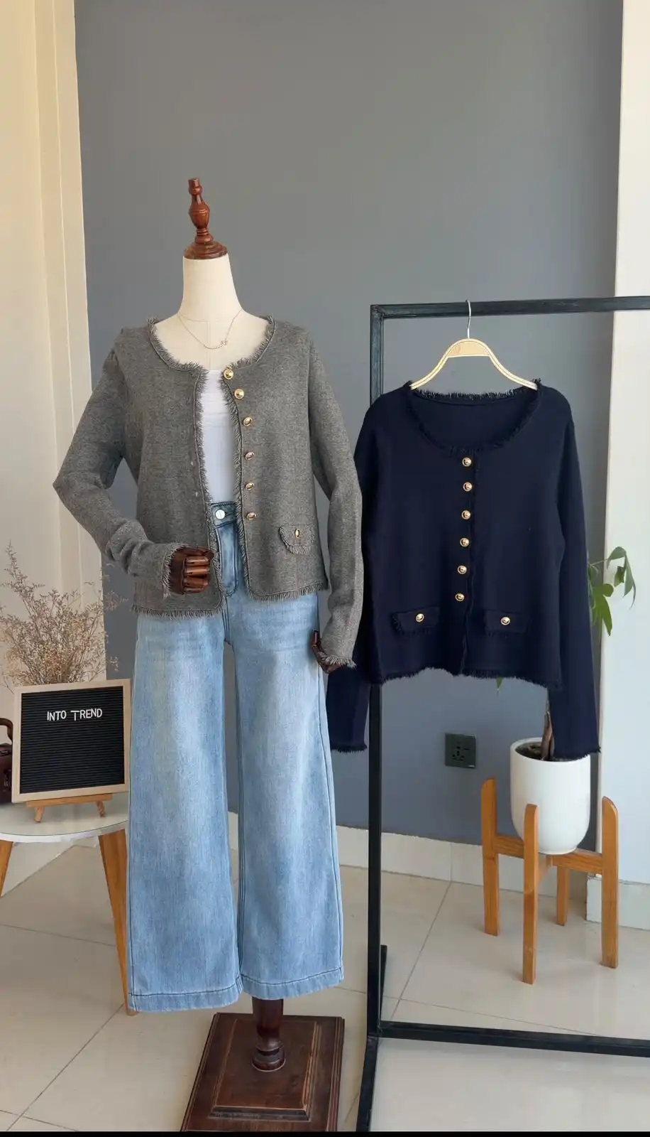 Product image of GOLDEN BUTTON CARDIGAN