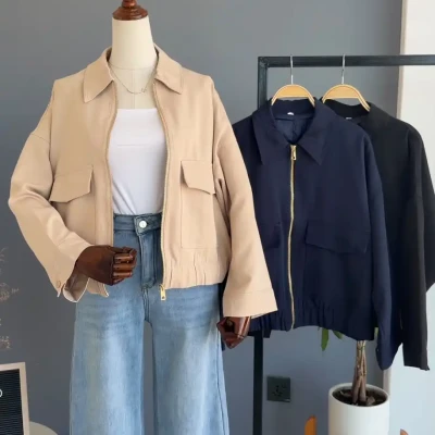 BOMBER STYLE JACKET