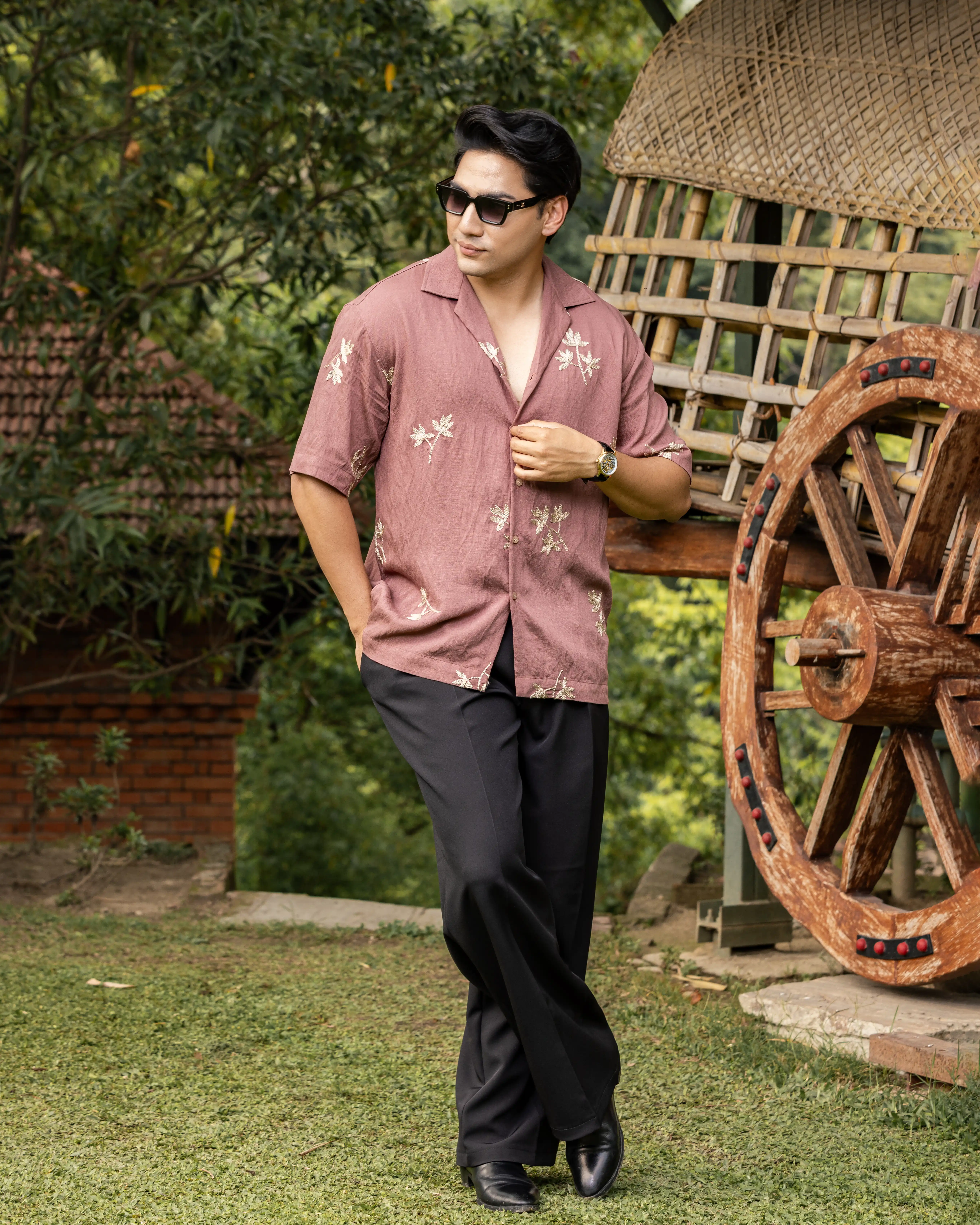 Product image of ATELIER EMBROIDERED SHIRT