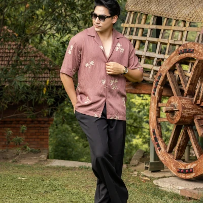ATELIER EMBROIDERED SHIRT