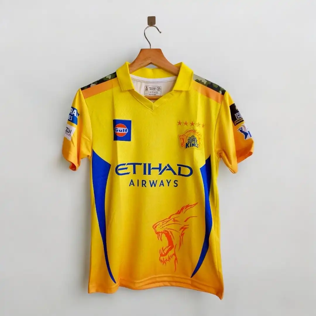 Product image of CSK 2025  OFFICIAL JERSEY (HALF SLEEVE)