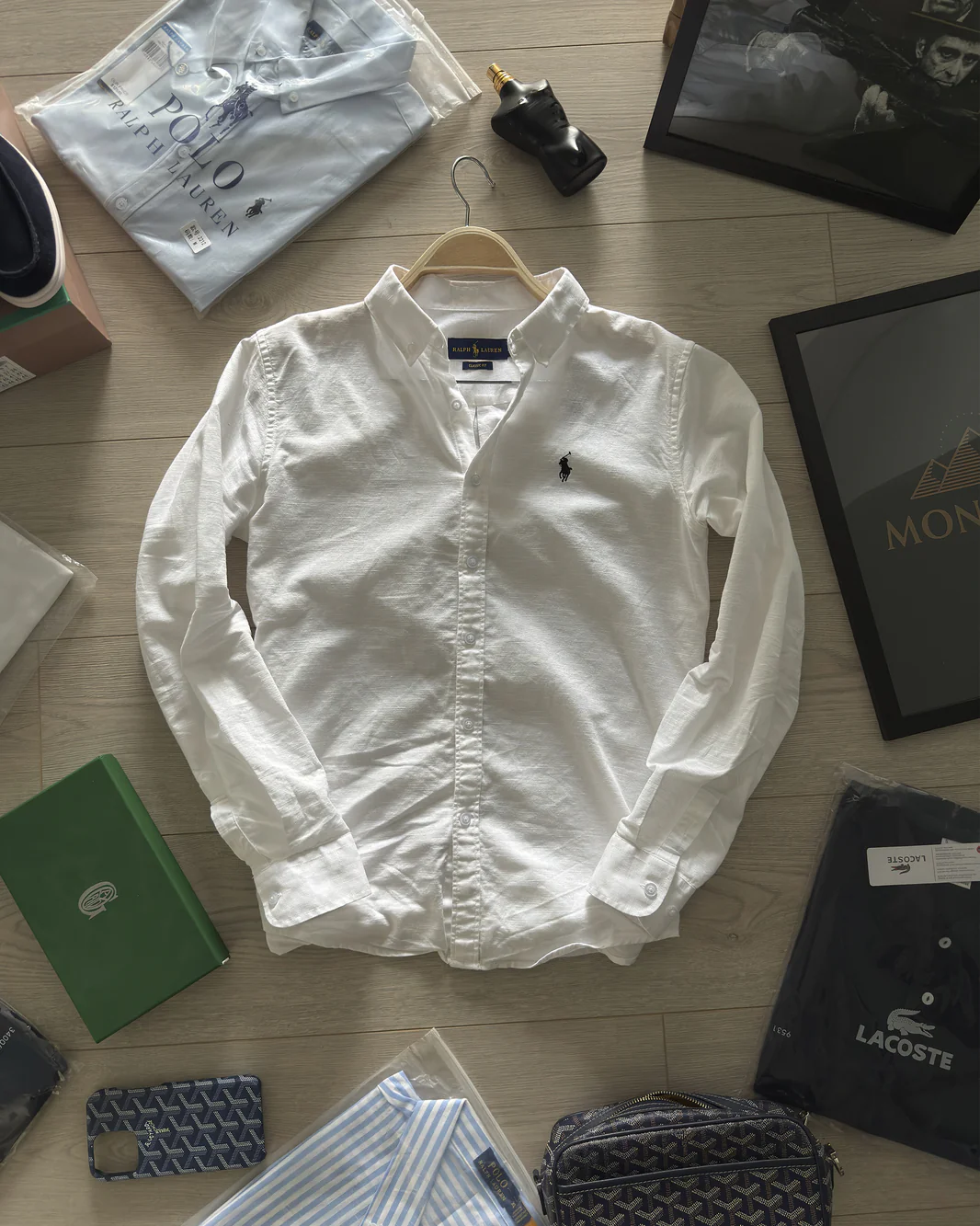 Product image of White Piqué Polo Shirt