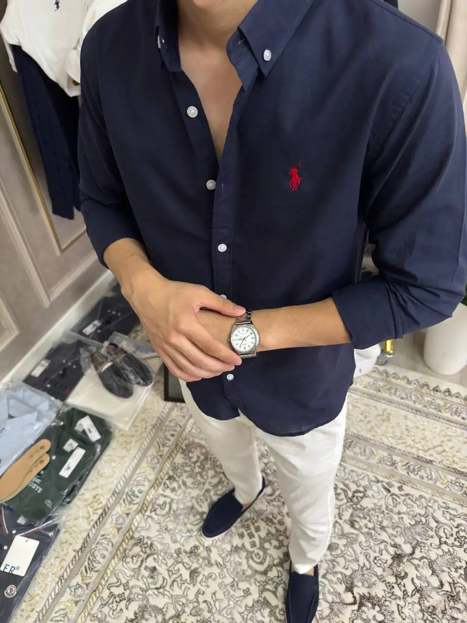 Product image of Old Money Classic Navy – Summer Outfit