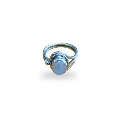 Moonstone Sterling Silver Ring