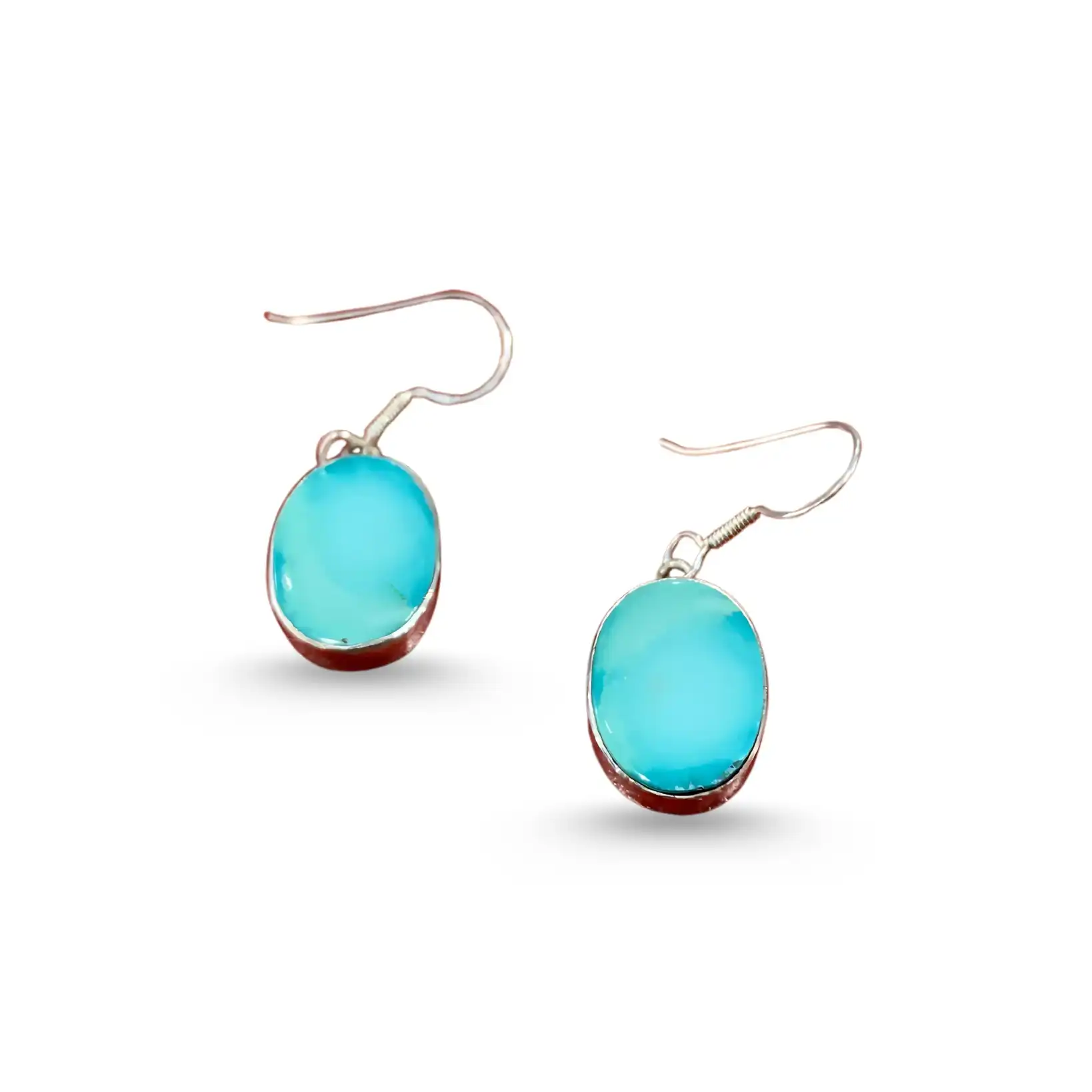 Product image of Turquoise Dangle Earrings | 925 Sterling Silver