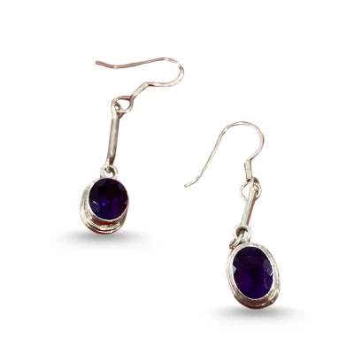 Amethyst Dangle Earrings