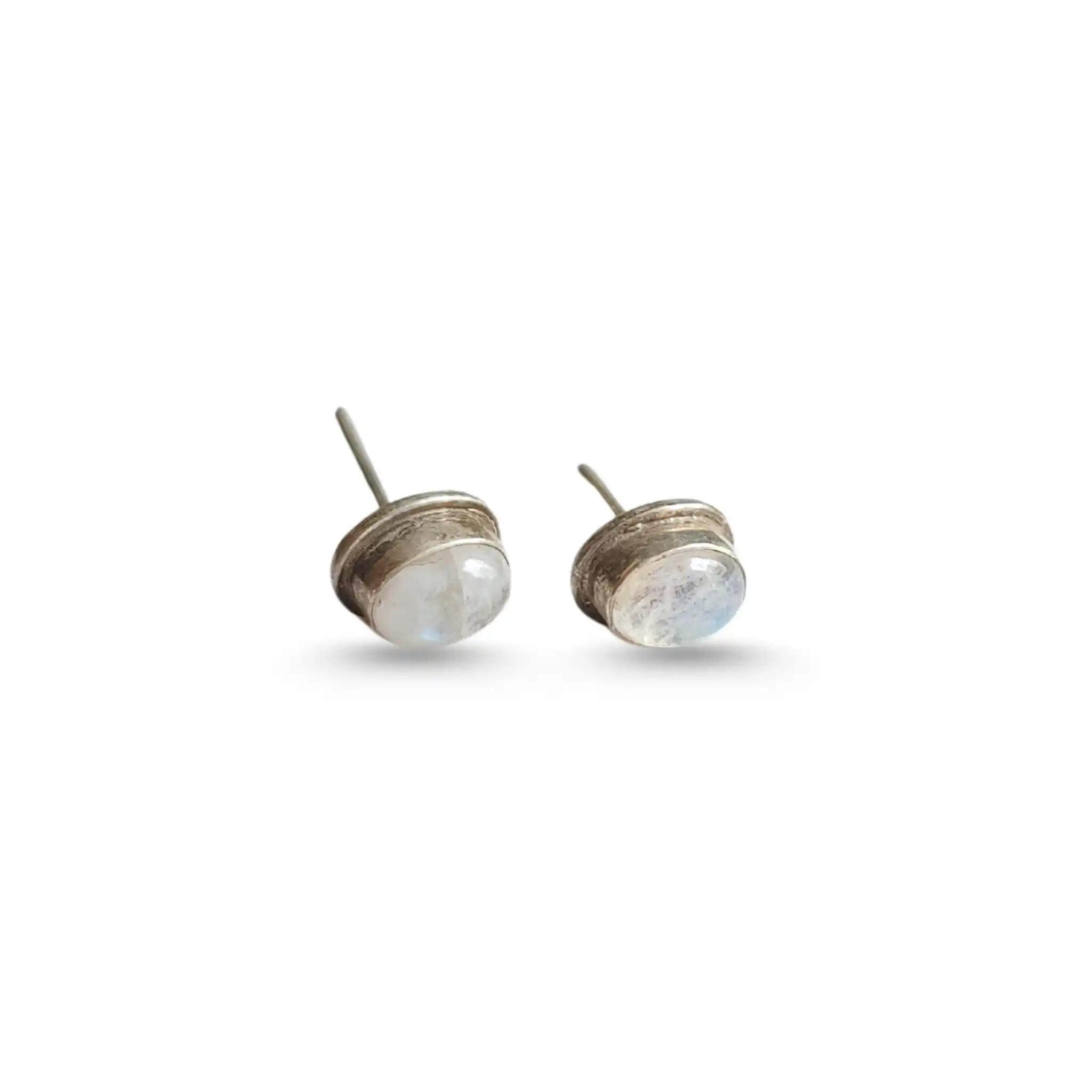 Product image of Rainbow Moonstone Stud Earrings