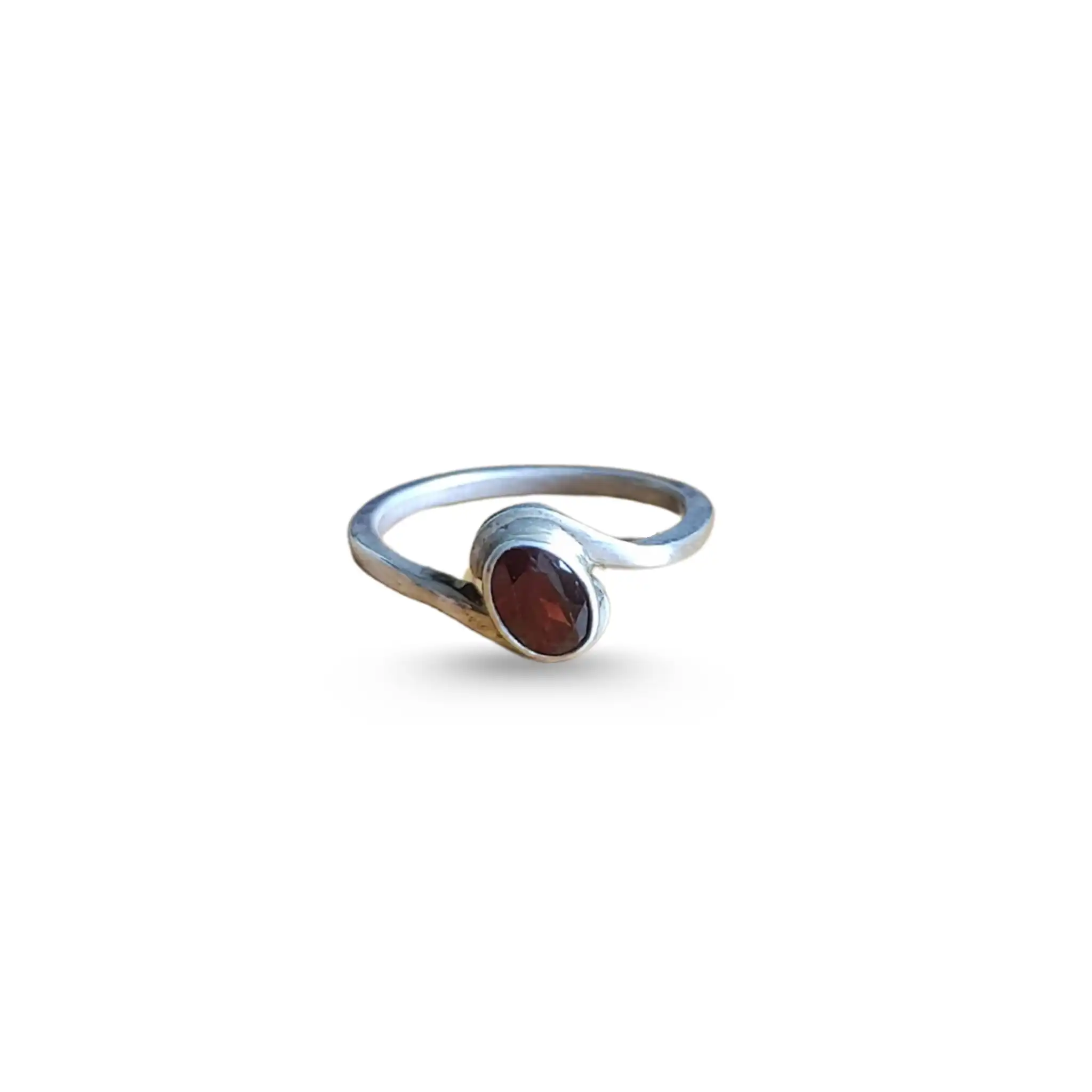 Product image of Garnet Sterling Silver Ring