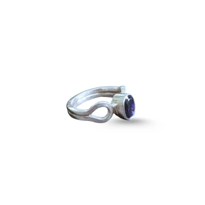 Amethsyt Sterling Silver Ring