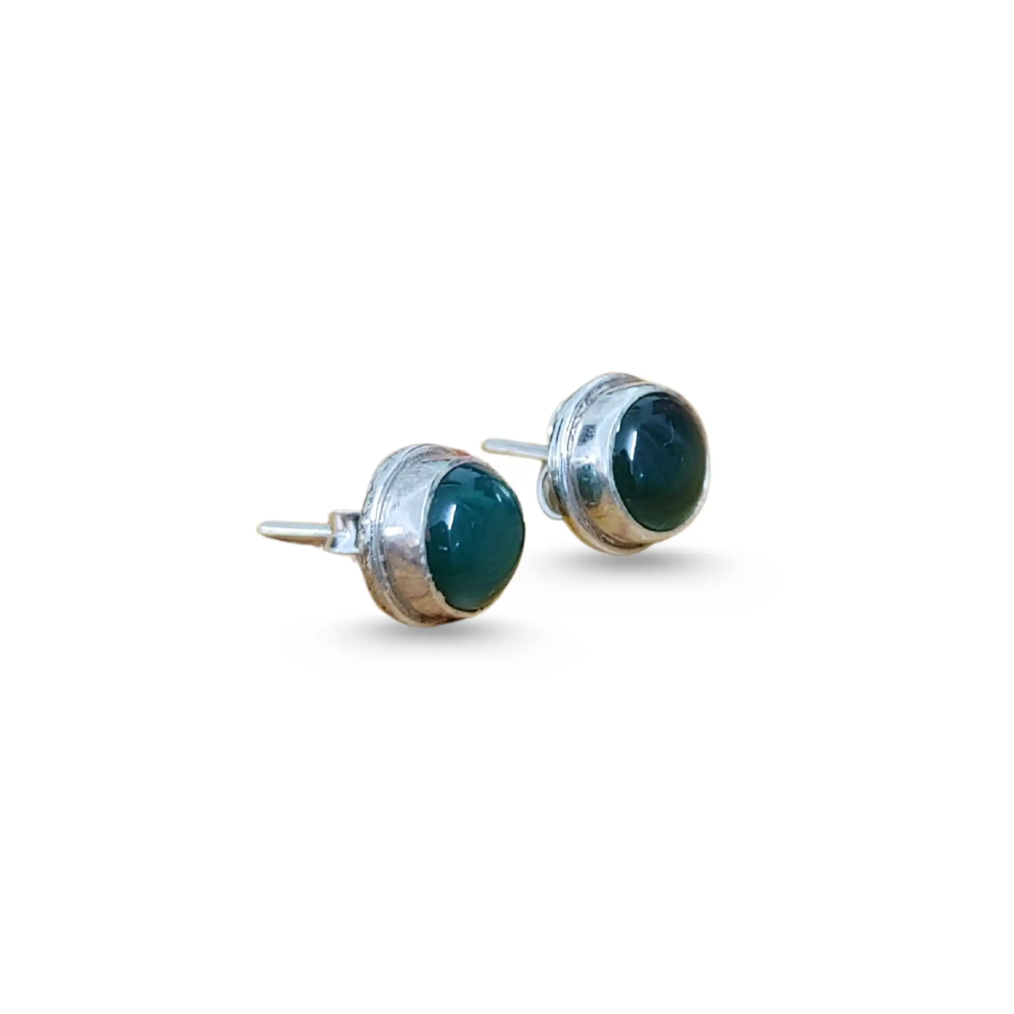 Product image of Green Onyx Stud Earrings