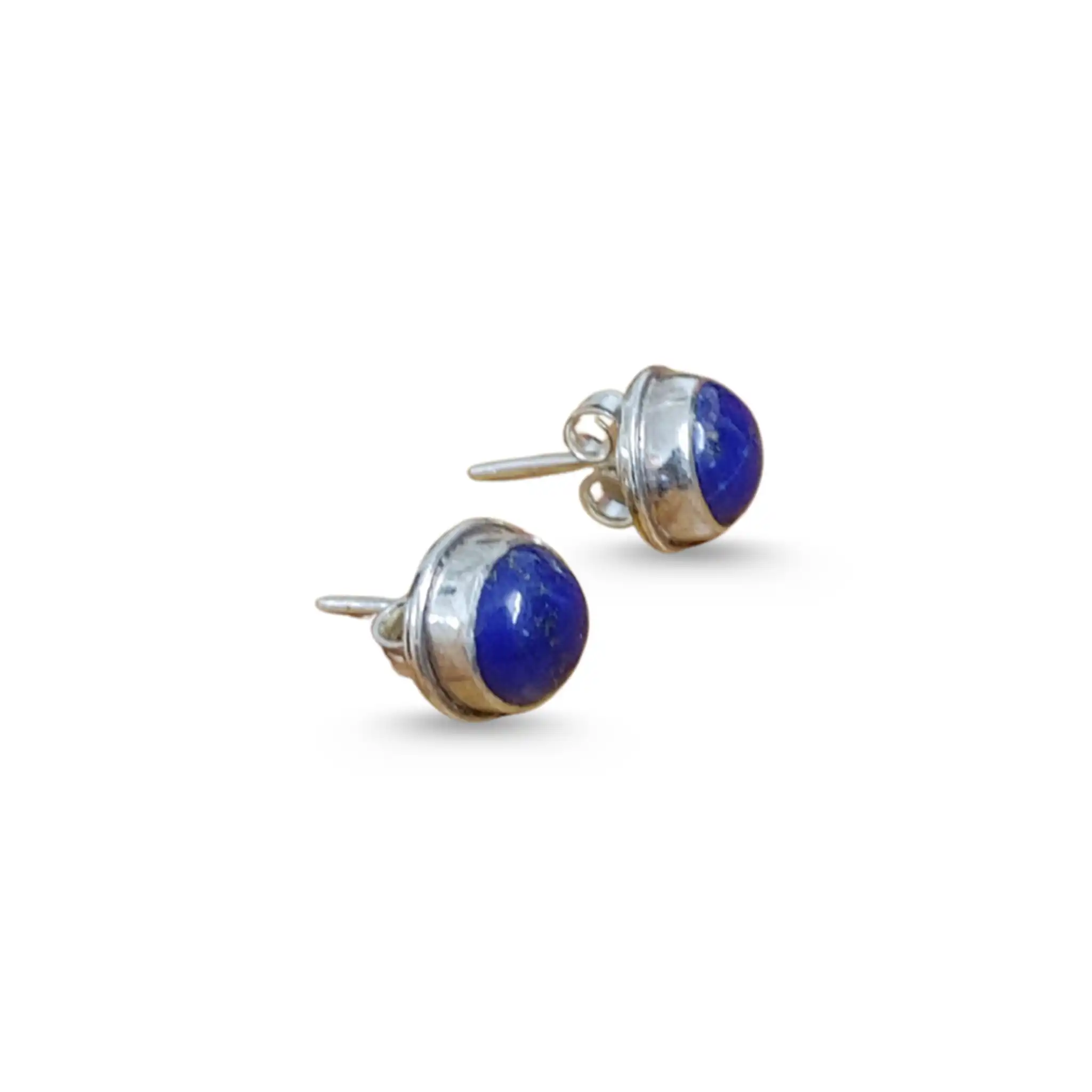Product image of Lapis Lazuli Silver Stud Earrings