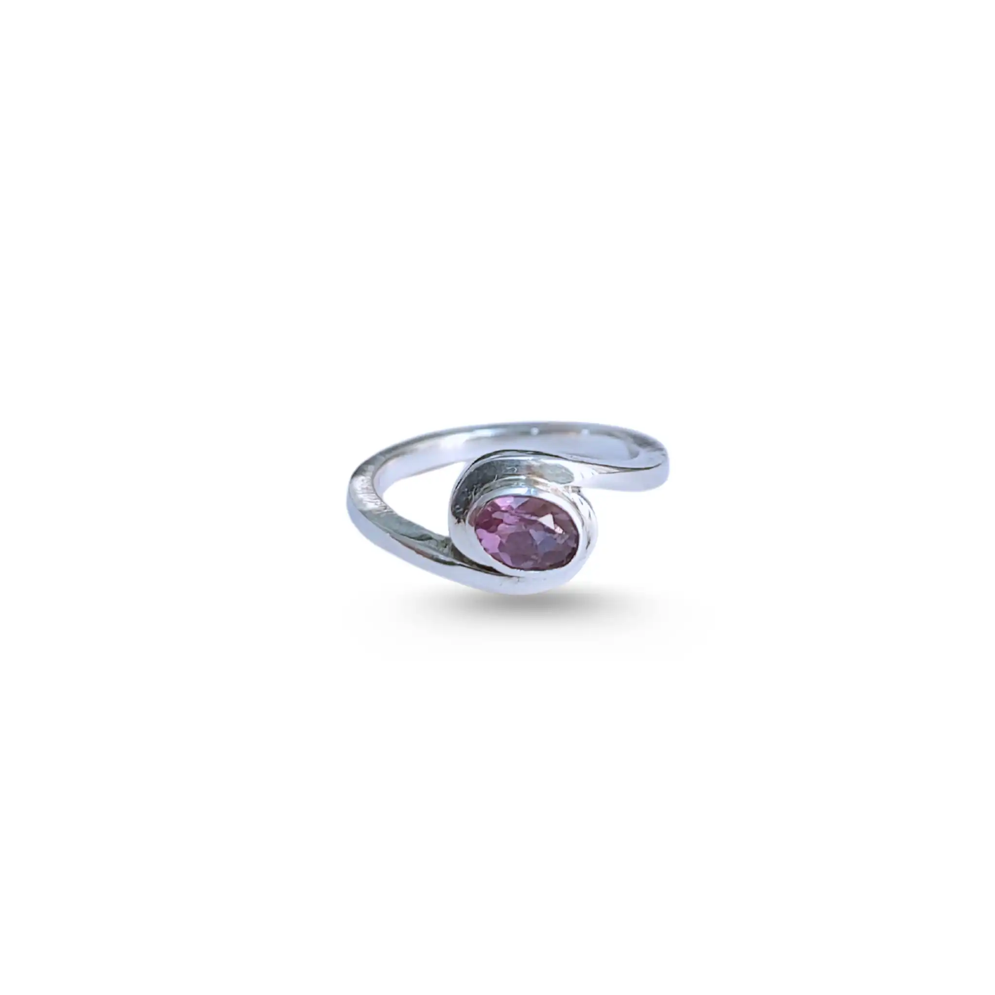 Product image of Amethyst Sterling Silver Ring | Oval