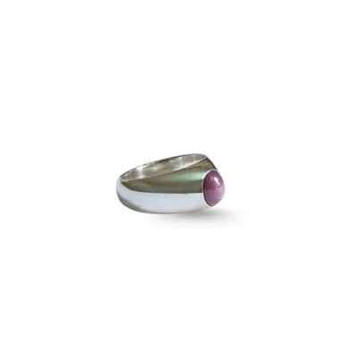 Star Ruby Sterling Silver Ring ...