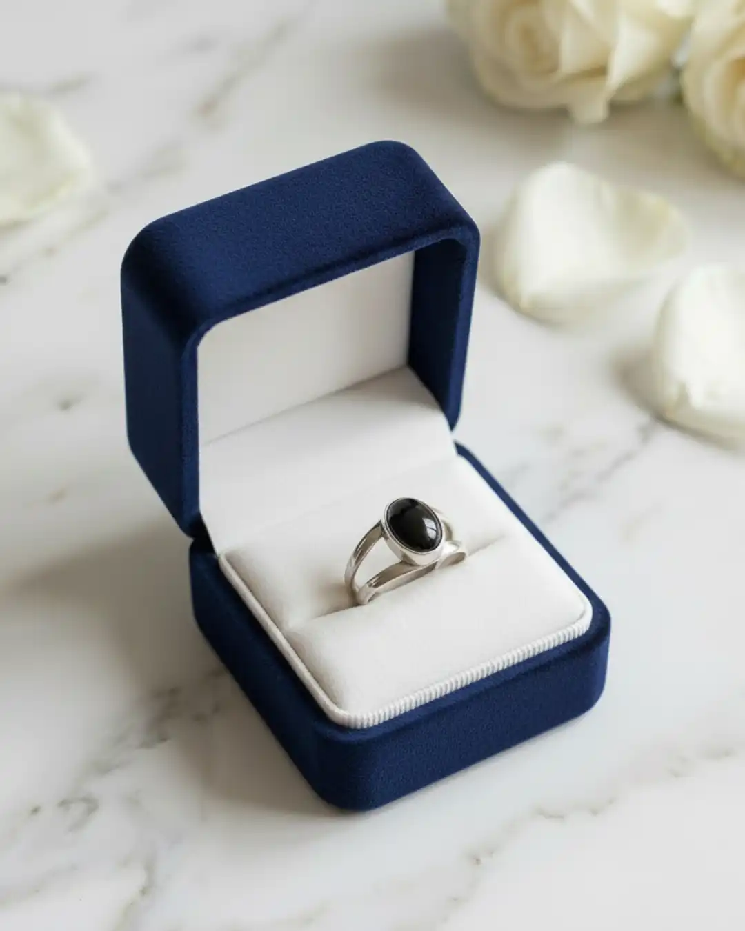 Product image of Black Star Silver Ring