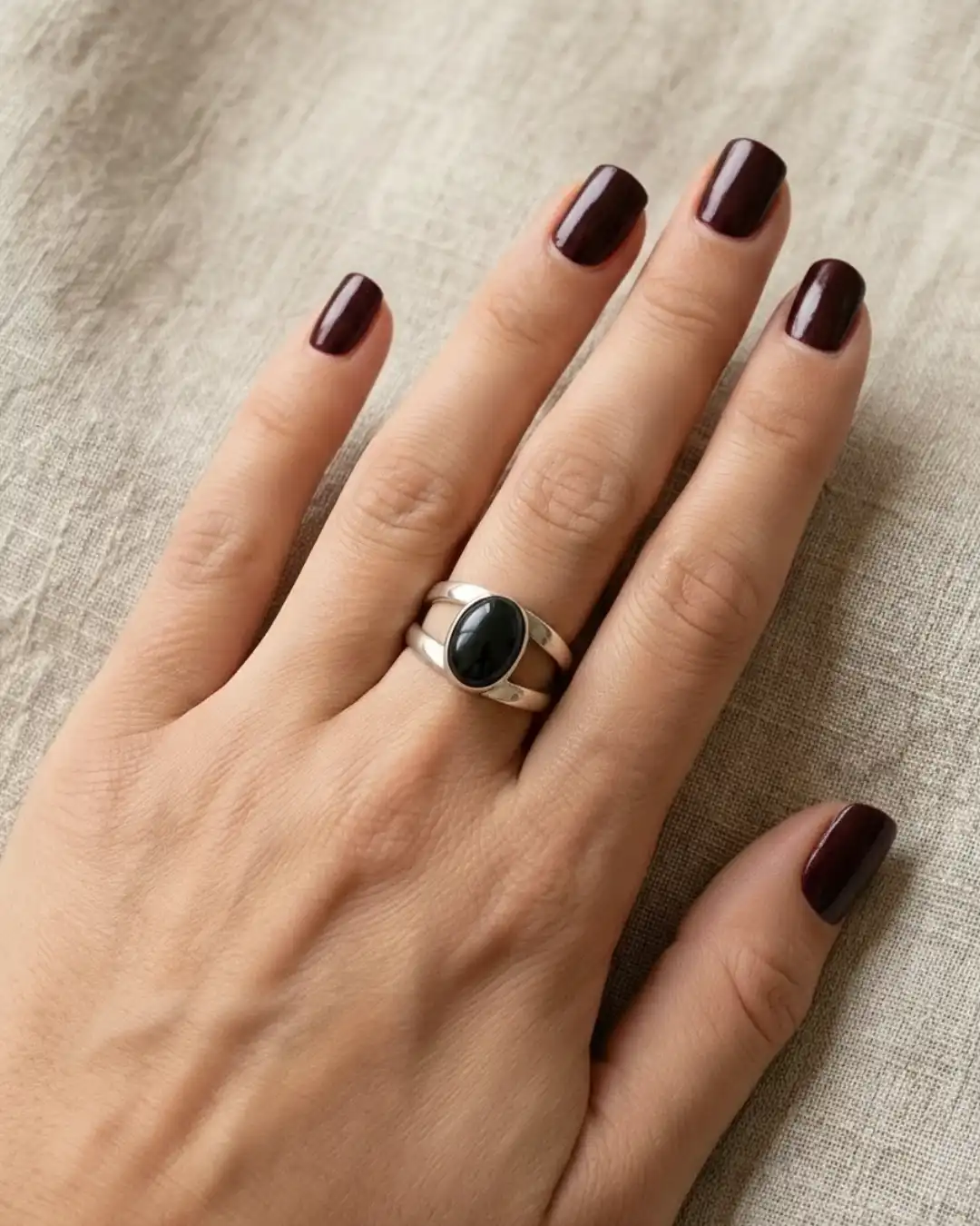 Product image of Black Star Silver Ring