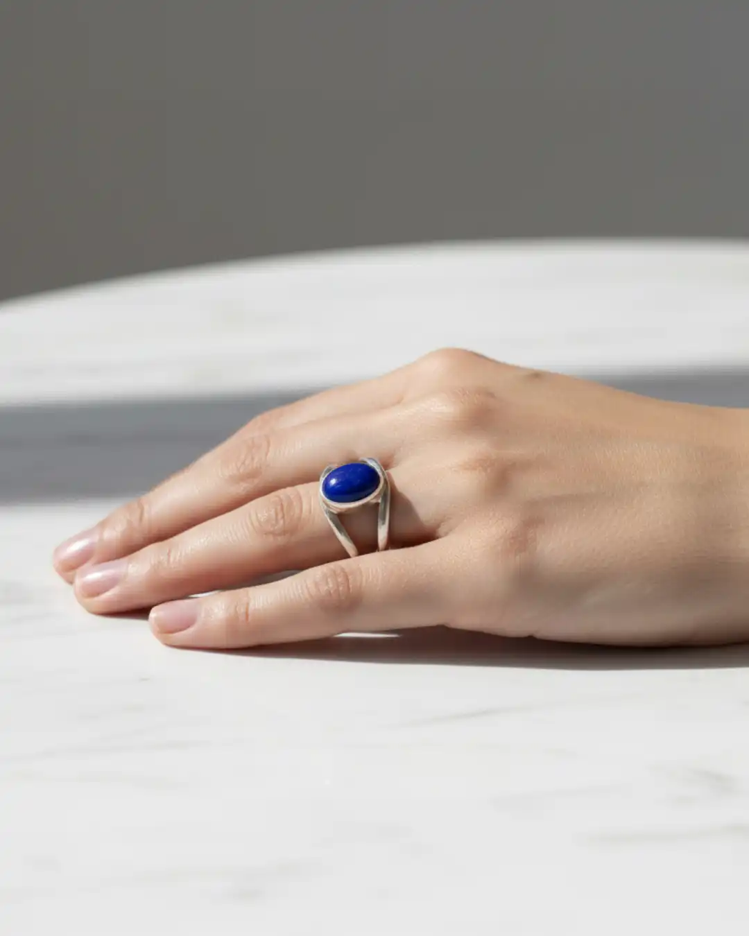 Product image of Lapis Lazuli  Silver Ring