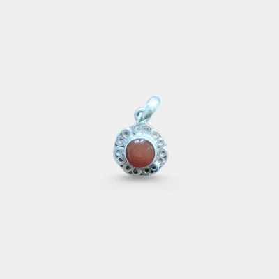 Red Coral Pendant