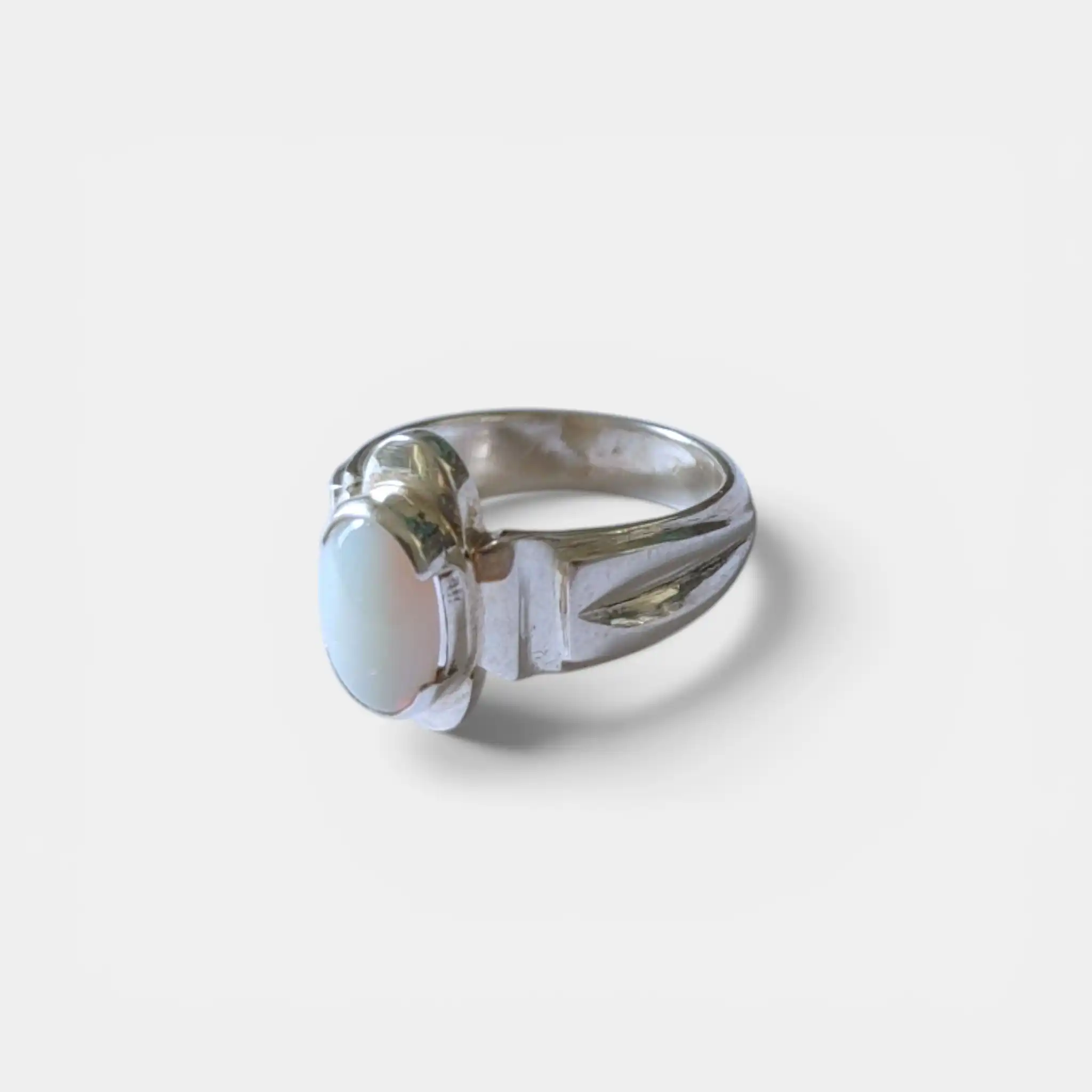 Product image of Opal Ring Ivory Pillar | OPR-015
