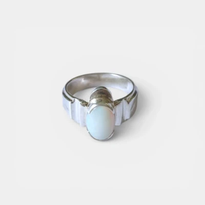 Opal Ring Ivory Pillar | OPR-01...