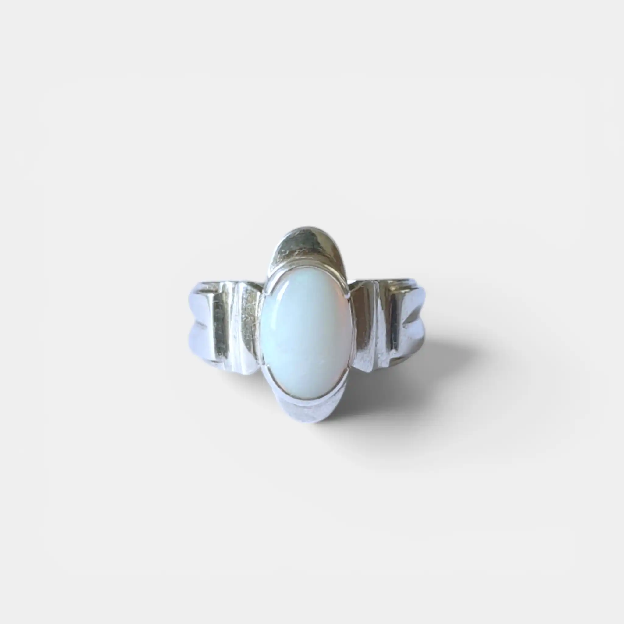 Product image of Opal Ring Ivory Pillar | OPR-015