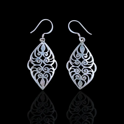 Florence Silver Filigree Dangle...