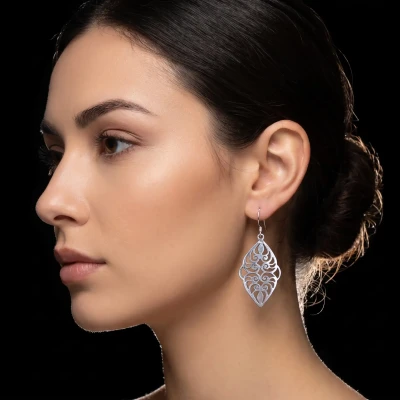 Florence Silver Filigree Dangle...
