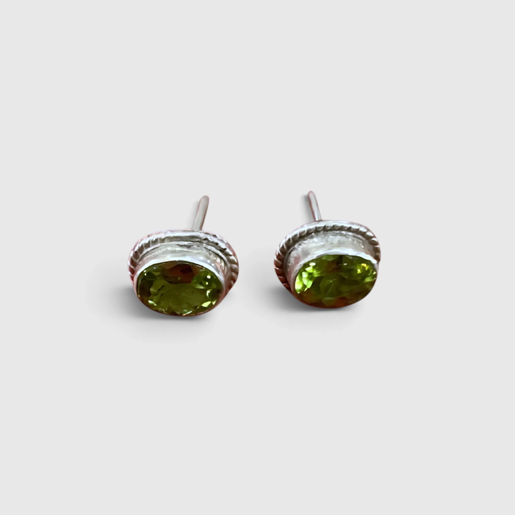 Product image of Peridot Stud Earrings